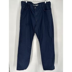 Carhartt Navy Blue Utility Relaxed Loose‎ Fit Pants Size 42x34 Men’s Work